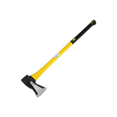 Колун кованый ТУНДРА, клиновидная форма, фиберглассовое 3К топорище 80 см, 2 кг