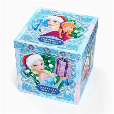 Коробка складная новогодняя «Сказочного Нового года», 30×30×30 см