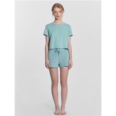 КОМПЛЕКТ ЖЕНСКИЙ (ДЖЕМПЕР, ШОРТЫ) 592495