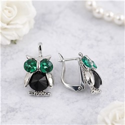 Серьги бижутерия сова, арт.007.319