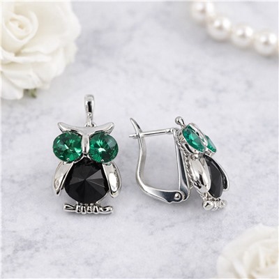 Серьги бижутерия сова, арт.007.319