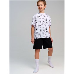 Комплект трикотажный для мальчиков: фуфайка (футболка), шорты