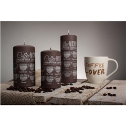 Свеча-цилиндр «Кофе Фраппе», 7×20 см, эспрессо