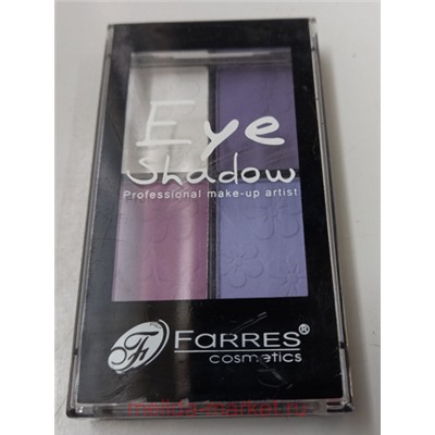 Farres cosmetic Тени для век 1014 4 цвета, матовые тон 08 (срок до 03.23)