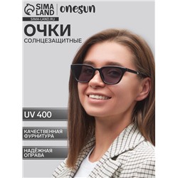 Очки солнцезащитные OneSun, uv 400, дужка 14.5 см, ширина 14.5 см, линза 4×6.5 см