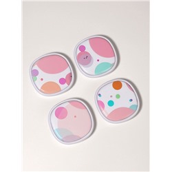 Зеркало складное «Пузыри», 7.5×7.5 см, с увеличением х2, разноцветное