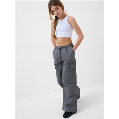 Брюки текстильные для девочек