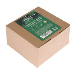 Садовый светильник «Стрекозы», уличный, на солнечной батарее, 6 LED, свечение тёплое белое