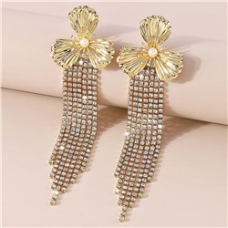 Акц -12% Серьги длинные на гвоздиках арт. 13 1438 (id 266704)