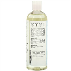 Sky Organics, 100% чистое фракционированное кокосовое масло, 473 мл (16 жидких. унций)
