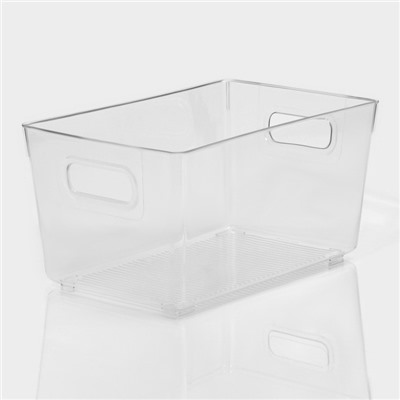 Контейнер для холодильника RICCO, 26.5×16.8×13 см, прозрачный