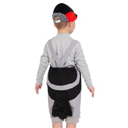 Карнавальный костюм «Снегирь» ткань-плюш, 3-6 лет, рост 98-116 см