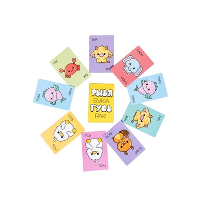 Игра настольная «Рыба, Бука, Гусь, Рак», от 2 игроков, 8+