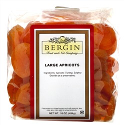 Bergin Fruit and Nut Company, Крупный абрикос, 454 г (16 унций)