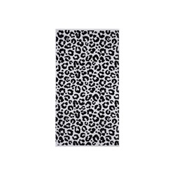 Полотенце махровое Этель Leopard, 70×130 см, 100% хлопок, 420 г/м², чёрное