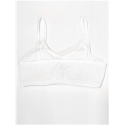 4408-01 Топ для девочки подростковый белый (BAYKAR)