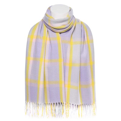 Палантин D2257 Клетка