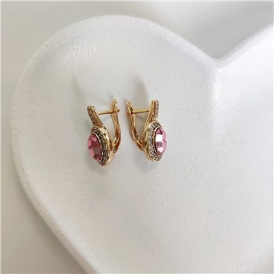 Серьги с кристаллами Swarovski