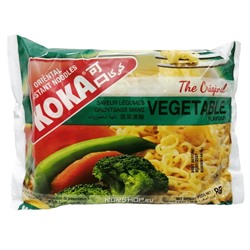 Лапша б/п с овощами Ориджинал Koka, Сингапур, 85 г Акция