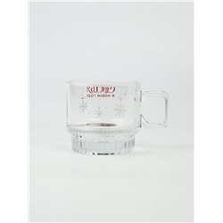 Кружка новогодняя стеклянная «Счастья», 270 мл