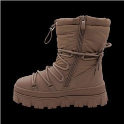 Дутики Q852-3 коричневые