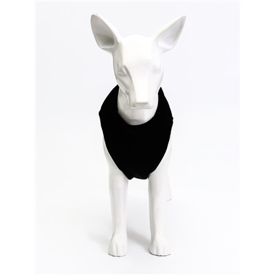 Футболка для животных «Охрана», размер L, ДС 34, ОГ 46 см, чёрная