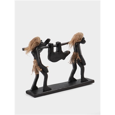 Сувенир «Аборигены на охоте», 22 см, дерево