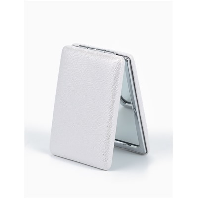 Зеркало складное «Блеск», 6.3×8.7×1.8 см, цвет серебристый