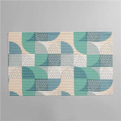 Коврик для ванной Доляна «Ассорти», 42×66 см