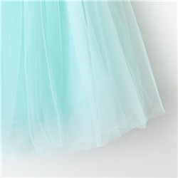 Платье нарядное для девочки KAFTAN с крылышками, голубое, рост 122-128 см