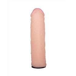 Пояс-трусики с насадкой Glamour Silver - 15,5 см.