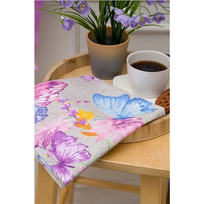 Натали Полотенце Полотенце Бабочки и цветы купон