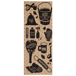 Полотенце вафельное «Этель. Для бани», 60×146 см, хлопок 100%