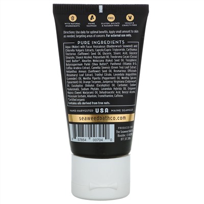 The Seaweed Bath Co., Awaken Firming Detox Body Cream, Rosemary & Mint, 1.5 fl oz (44 ml)