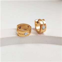 Серьги из стали