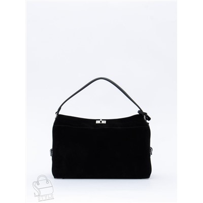 Сумка женская кожаная 1026LF black Polina&Eiterou  в Новосибирске