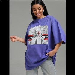 Футболка Амина (сиреневый Монро)