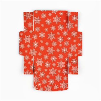 Коробка подарочная новогодняя складная двухсторонняя «Для тебя в Новый год», 16.5×12×5 см