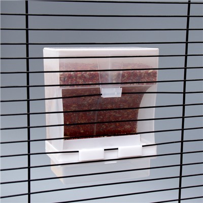 Автокормушка для птиц Пижон 8.5×8×15.4 см, белая 7