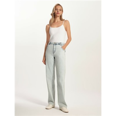 CONTE CON-786 Джинсы straight ULTRA LONG с необработанным краем