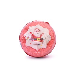 Шипучая соль для ванн Чаша с пеной и игрушкой 160г "Зимние забавы"