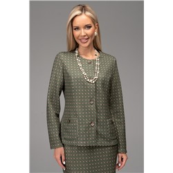 Костюм Шанель (зелёный)