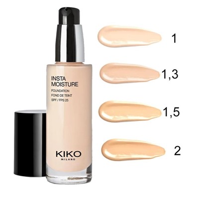 Тональный крем для лица Kiko Insta Moisture Foundation (4 шт)