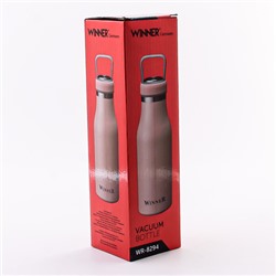 8294-1 Термобутылка светл/розовая 510 мл нерж/ст  (х24)