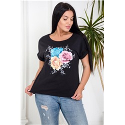 Футболка 4434 (Черный)