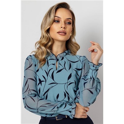 Блузка женская  7053/23/Бирюзовый