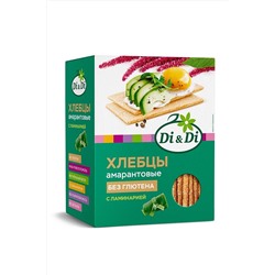 Хлебцы амарантовые кукурузно-рисовые с ламинарией 195г ЭКОПРОДУКТЫ, 1187295