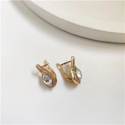 Серьги с кристаллами Swarovski