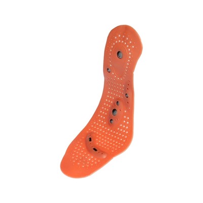 Стельки для обуви, универсальные, с магнитами, массажные, дышащие, р-р RU до 44 (р-р Пр-ля до 46), 28 см, пара, коричневые