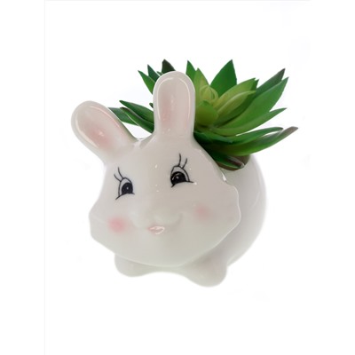 Кашпо Кролик 10,5х9 / XN019 /уп 72/